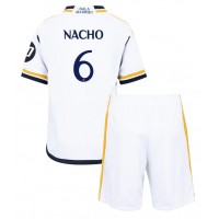 Real Madrid Nacho Fernandez #6 Replica Home Minikit 2023-24 Short Sleeve (+ pants)